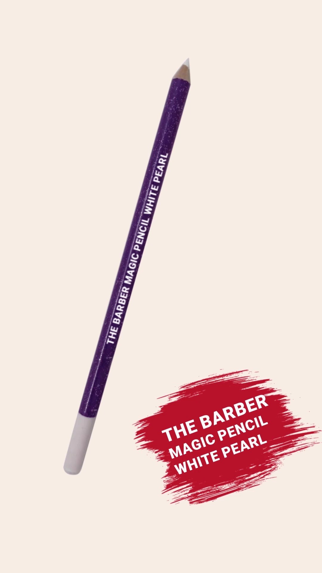 Barber Magic Pencil - White Pearl 6 - Pack