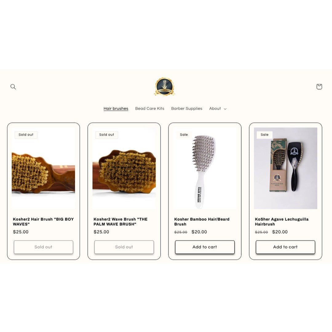 KosherWave: Premium Natural Hair Brushes & Tools - Kosher Wave