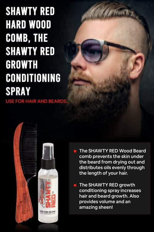 Shawty Red Hard Wood/Growth Conditioning Spray - Kosher Wave