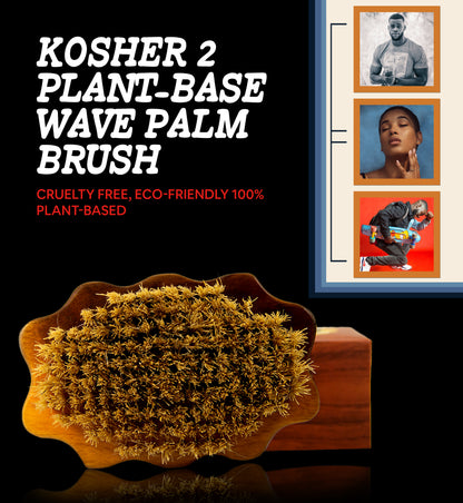 Kosher2 Wave Brush "THE PALM WAVE BRUSH"